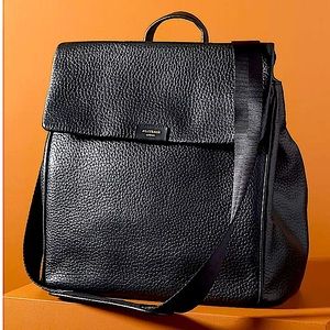 NWT Storks St. James Leather Diaper Bag